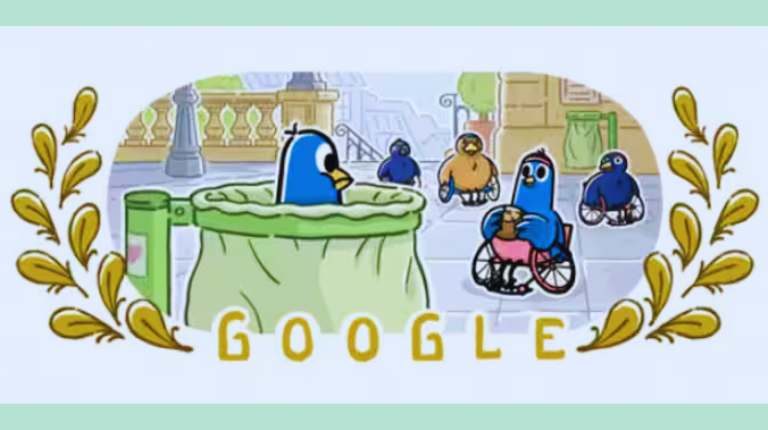 Paralympics 2024: Google Doodle Celebrates Wheelchair Basketball with a Powerful Environmental Message