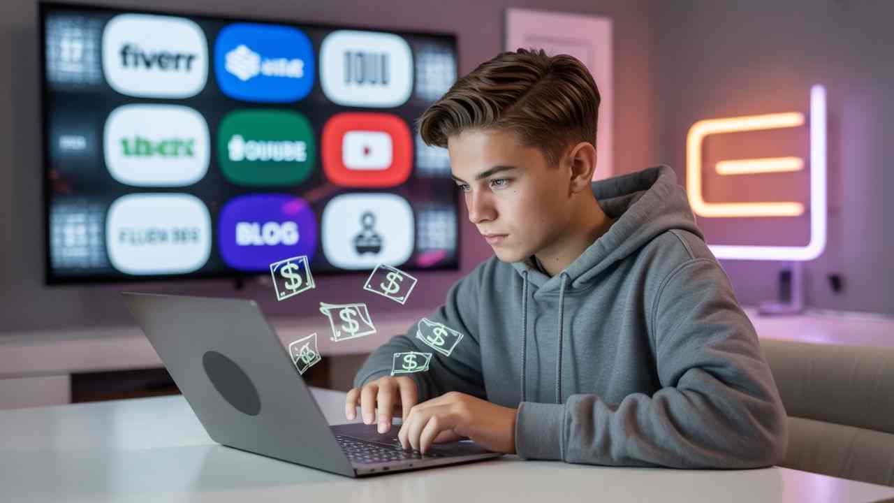 How to earn money online for students under 18