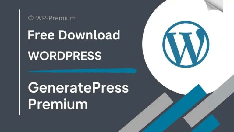 generate press wp theme
