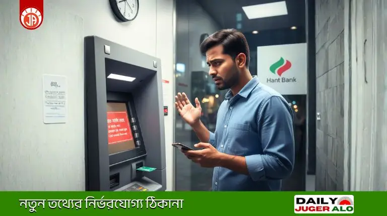 এটিএম বুথে কার্ড আটকে গেলে করণীয় এবং কার্ড উদ্ধারের উপায়