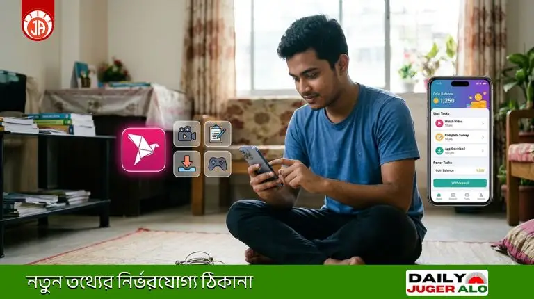 বসে না থেকে ত্রই apps দিয়ে 300 টাকা ইনকাম করুন .কাজ করা খুব সোজা ও নিরাপদ