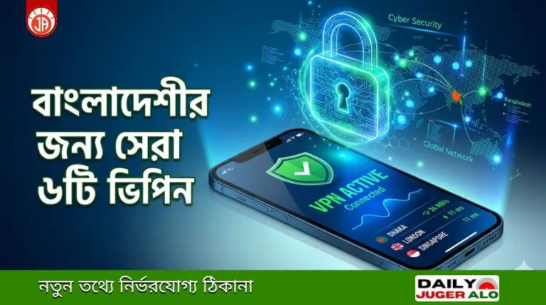 ফ্রি ভিপিএন ২০২৬: বাংলাদেশের জন্য সেরা ৬টি নিরাপদ VPN (আনলিমিটেড)