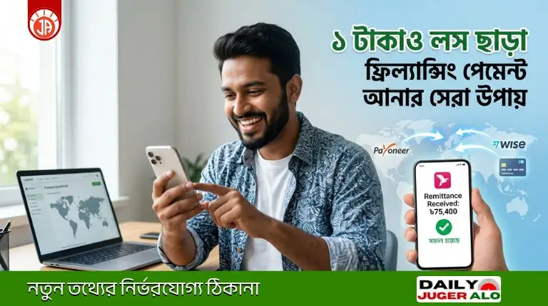 ফ্রিল্যান্সিং থেকে টাকা পাওয়ার সবচেয়ে জনপ্রিয় মাধ্যম কোনটি