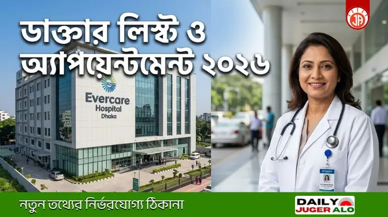 এভারকেয়ার হাসপাতাল ডাক্তার লিস্ট ঢাকা ও চট্টগ্রাম ২০২৬