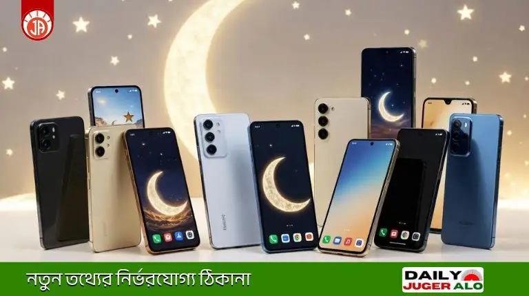 ৩০ হাজার টাকার মধ্যে ভালো ফোন: ২০২৬ সালের সেরা ৫টি মোবাইল- Juger Alo