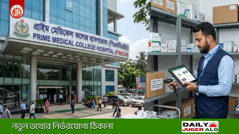 প্রাইম মেডিকেল কলেজ হাসপাতাল রংপুর নিয়োগ বিজ্ঞপ্তি ২০২৬ এর বিস্তারিত তথ্য।