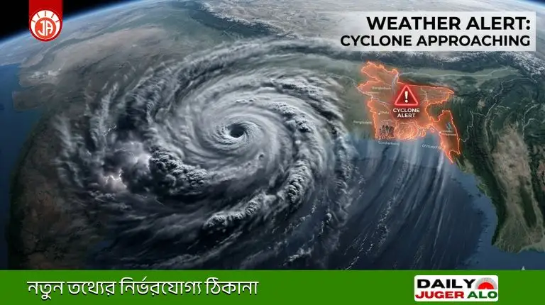 আবহাওয়ার পূর্বাভাস: লঘুচাপ থেকে ঘূর্ণিঝড়ের শঙ্কা ও সতর্কবার্তা