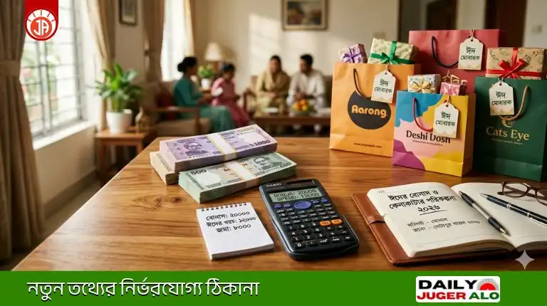 ঈদের বোনাস এবং সঞ্চয়ের পরিকল্পনার চিত্র