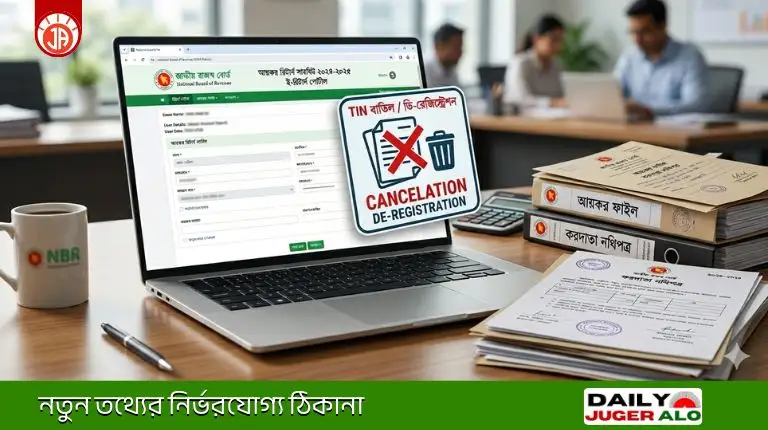 অনলাইনে টিন সার্টিফিকেট বাতিল করার নিয়ম ২০২৬ | সঠিক পদ্ধতি