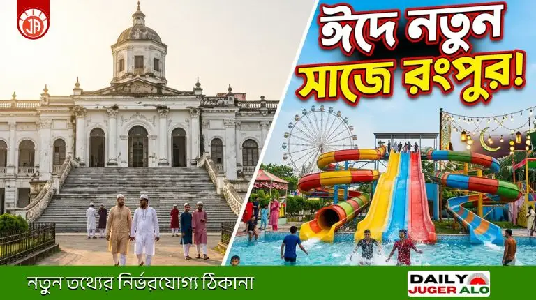 ঈদে রংপুর এর দর্শনীয় স্থান ও বিনোদন পার্কের নতুন সাজ ২০২৬