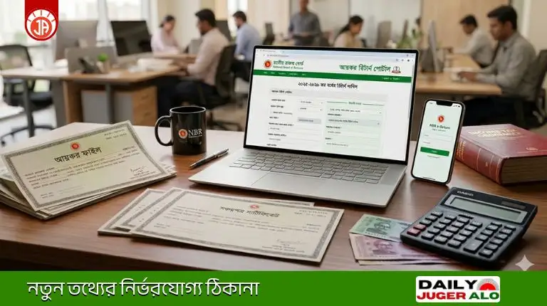 ২০২৬ সালের নতুন সঞ্চয়পত্র আয়কর রিটার্ন দাখিলের নিয়ম এবং ট্যাক্স কমানোর উপায়