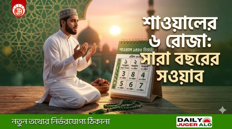 শাওয়াল মাসের রোজার ফজিলত: ৬ রোজা কেন সারা বছরের সমান?