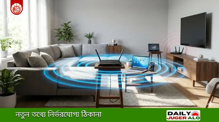 ইন্টারনেট স্পিড কমছে? রাউটার কোথায় রাখছেন দেখুন
