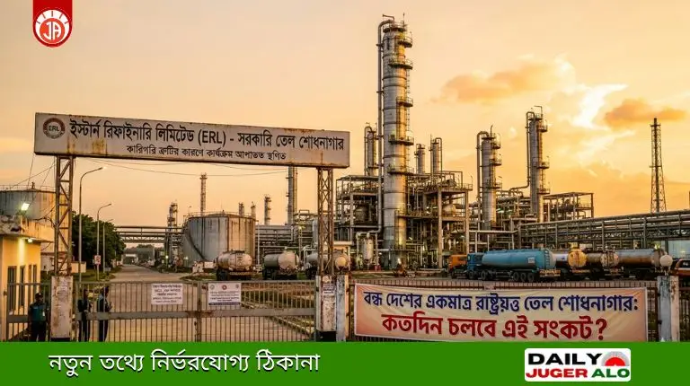বন্ধ হলো দেশের একমাত্র তেল শোধনাগার- জ্বালানি সংকটে দেশ