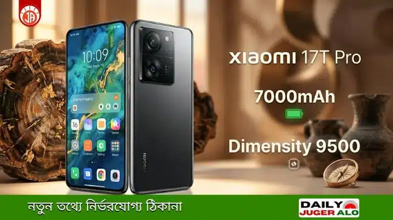 Xiaomi 17T Pro Price in Bangladesh, Full Specs ও Release Date — সম্পূর্ণ তথ্য ফাঁস- Juger Alo