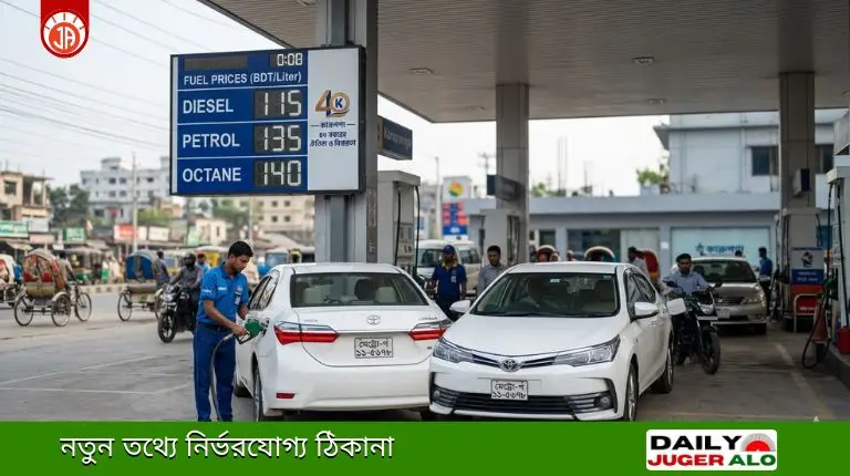 জ্বালানি তেলের দাম বৃদ্ধিতে রেকর্ড | নতুন মূল্য আজ থেকে কার্যকর