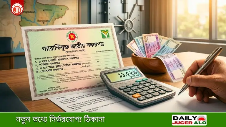 সঞ্চয়পত্র মুনাফার হার ২০২৬: কেন এখনো ব্যাংকের চেয়ে বেশি লাভজনক ও নিরাপদ? - Juger Alo